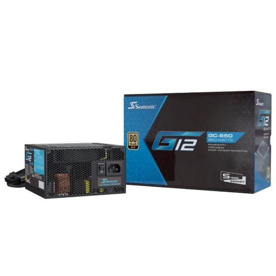 Obrázek SEASONIC zdroj 850 W G12- GC, 80+ Gold, 120mm