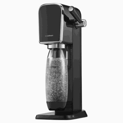 Obrázek SodaStream ART výrobník sody, mechanický, 1l láhev, bombička s CO2, černý