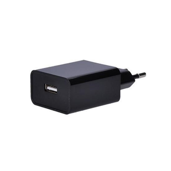 Obrázek Solight USB nabíjecí adaptér, 1x USB, 2400mA, AC 230V, černý