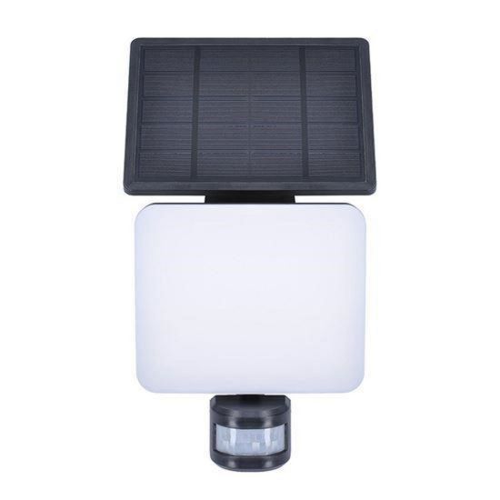 Obrázek Solight LED solární osvětlení se senzorem, 11 W, 1200lm, 3 CCT, Li- Ion, černá