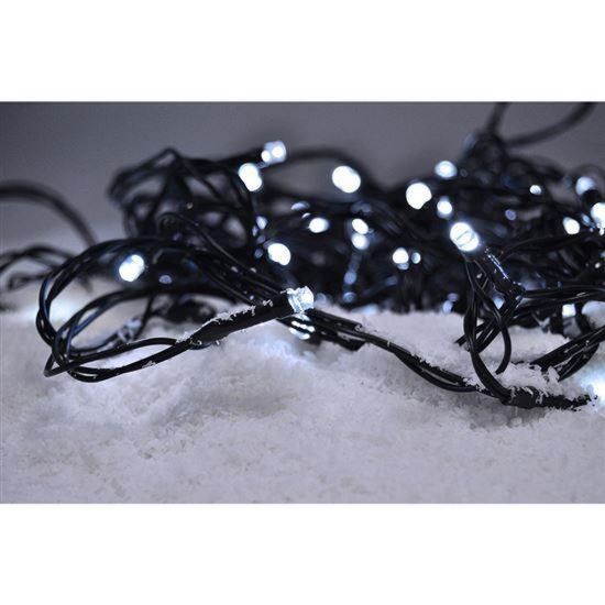 Obrázek Solight LED vánoční řetěz, 500 LED, 50m, přívod 5m, IP44, bílá