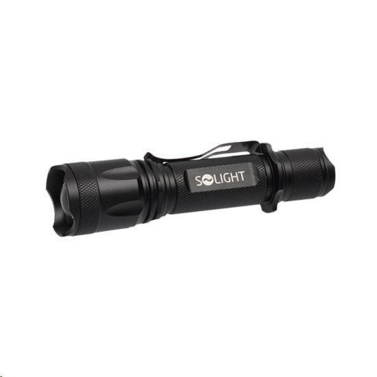 Obrázek Solight nabíjecí LED svítilna, 600lm, XM- L2 T6, fokus, 2200mAh Li- Ion, USB nabíjení