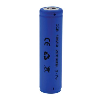 Obrázek Solight náhradní akumulátor typ 18650, 3, 7V, Li- Ion 2200mAh