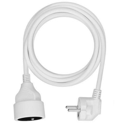 Obrázek Solight prodlužovací přívod 3m, 1 zásuvka, 16A/ 3680 W, PVC, bílý
