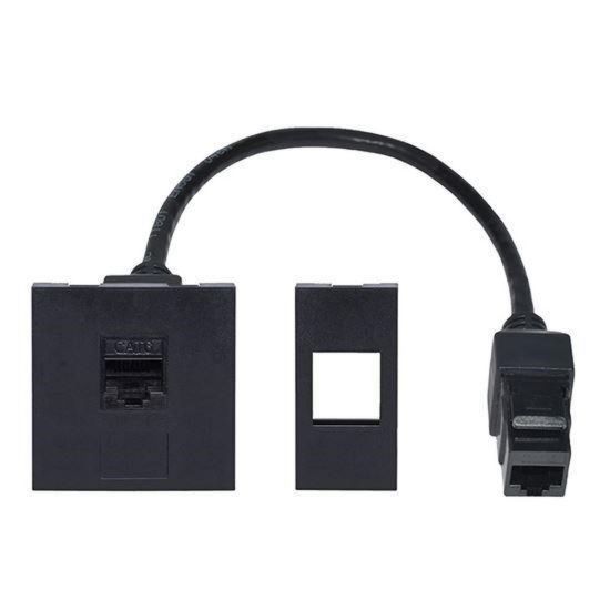 Obrázek Solight RJ45 Cat6 doplňkový modul pro vestavné zásuvky série PP128