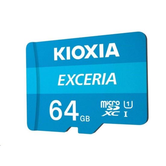 Obrázek KIOXIA Exceria microSDXC card 64 GB M203, UHS- I U1 Class 10