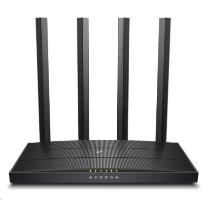 Obrázek TP- Link Archer C6U OneMesh/ EasyMesh WiFi5 router (AC1200, 2, 4GHz/ 5GHz, 4xGbELAN, 1xGbEWAN, 1xUSB2.0)