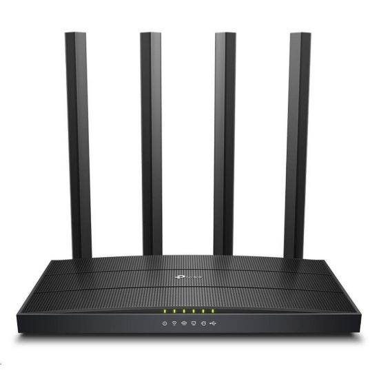 Obrázek TP- Link Archer C6U OneMesh/ EasyMesh WiFi5 router (AC1200, 2, 4GHz/ 5GHz, 4xGbELAN, 1xGbEWAN, 1xUSB2.0)