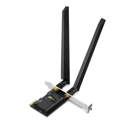 Obrázek TP- Link Archer TBE400E WiFi7 PCIe adapter (BE6500, 2, 4GHz/ 5GHz/ 6GHz, Bluetooth5.4)