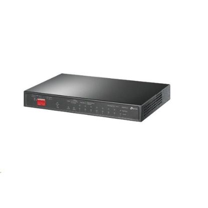 Obrázek TP- Link CCTV switch TL- SG1210P (8xGbE, 1xGbE uplink, 1xSFP, 8xPoE+, 63 W, fanless)