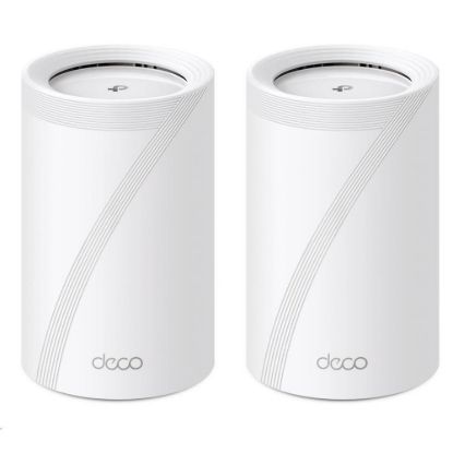 Obrázek TP- Link Deco BE65(2- pack) WiFi7 Mesh(BE9300, 2, 4GHz/ 5GHz/ 6GHz, 4 x 2, 5GbELAN/ WAN, 1xUSB3.0)