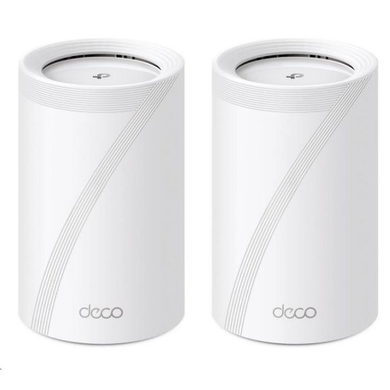 Obrázek TP- Link Deco BE65(2- pack) WiFi7 Mesh(BE9300, 2, 4GHz/ 5GHz/ 6GHz, 4 x 2, 5GbELAN/ WAN, 1xUSB3.0)
