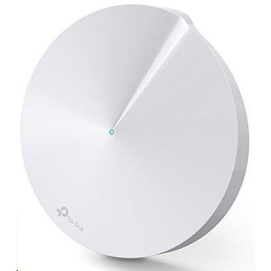 Obrázek TP- Link Deco M5(1- pack) WiFi5 Mesh (AC1300, 2, 4GHz/ 5GHz, 2xGbELAN/ WAN)