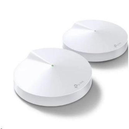 Obrázek TP- Link Deco M5(2- pack) WiFi5 Mesh (AC1300, 2, 4GHz/ 5GHz, 2xGbELAN/ WAN)