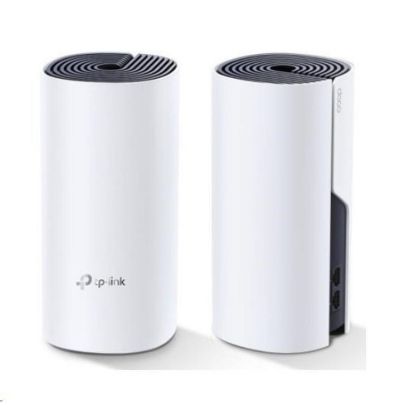 Obrázek TP- Link Deco P9(2- pack) Powerline WiFi5 Mesh (AC1200+AV1000, 2, 4GHz/ 5GHz, 2xGbELAN/ WAN)