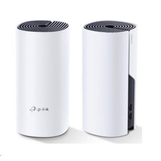 Obrázek TP- Link Deco P9(2- pack) Powerline WiFi5 Mesh (AC1200+AV1000, 2, 4GHz/ 5GHz, 2xGbELAN/ WAN)