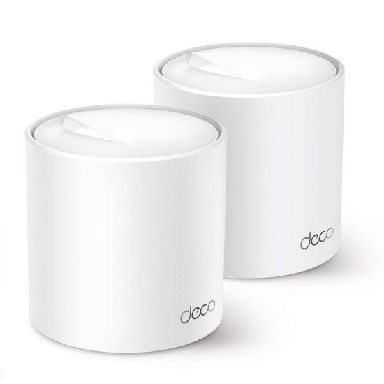 Obrázek TP- Link Deco X50(2- pack) WiFi6 Mesh (AX3000, 2, 4GHz/ 5GHz, 3xGbELAN/ WAN)