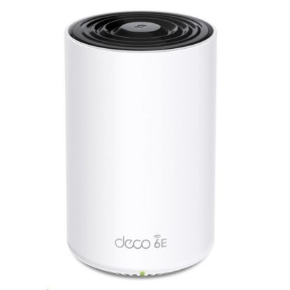 Obrázek TP- Link Deco XE75(1- pack) WiFi6E Mesh (AXE5400, 2, 4GHz/ 5GHz/ 6GHz, 3xGbELAN/ WAN)
