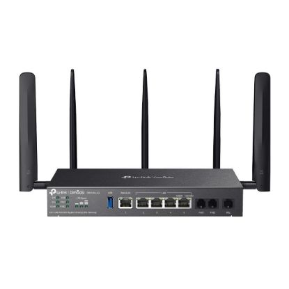 Obrázek TP- Link DR3650v- 4G OMADA ADSL/ VDSL/ 4GLTE gateway (AX3000, 2xFXS, 1xDSL, 2, 4GHz/ 5GHz, 1xGbELAN/ WAN, 4xGbE…