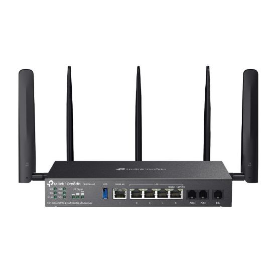 Obrázek TP- Link DR3650v- 4G OMADA ADSL/ VDSL/ 4GLTE gateway (AX3000, 2xFXS, 1xDSL, 2, 4GHz/ 5GHz, 1xGbELAN/ WAN, 4xGbE…