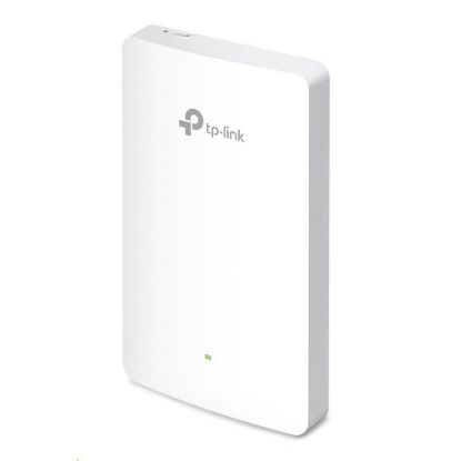 Obrázek TP- Link EAP615- Wall OMADA WiFi6 AP (AX1800, 2, 4GHz/ 5GHz, 4xGbELAN, 1xPoE- in, 1xPoE- out, 13 W)