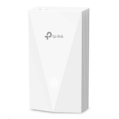 Obrázek TP- Link EAP655- Wall OMADA WiFi6 AP (AX3000, 2, 4GHz/ 5GHz, 4xGbELAN, 1xPoE- in, 1xPoE- out, 13 W)