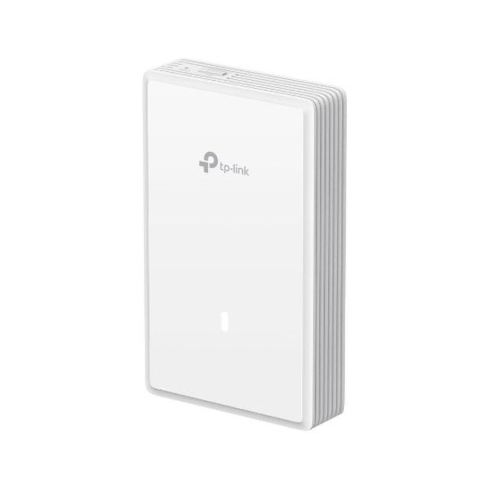 Obrázek TP- Link EAP725- Wall OMADA WiFi7 AP (BE3600, 2, 4GHz/ 5GHz, 1 x 2, 5GbEWAN, 1 x 2, 5GbELAN, 3xGbE, 1xPoE+, 1xPoE- out)