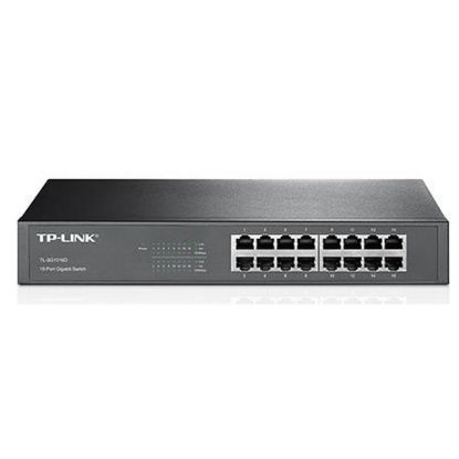Obrázek TP- Link Easy Smart switch TL- SG1016DE (16xGbE, fanless)