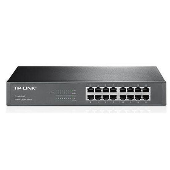 Obrázek TP- Link Easy Smart switch TL- SG1016DE (16xGbE, fanless)