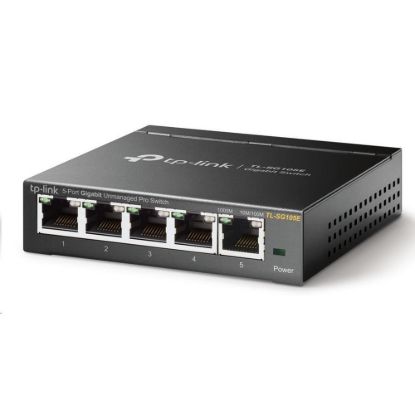 Obrázek TP- Link Easy Smart switch TL- SG105E (5xGbE, fanless)