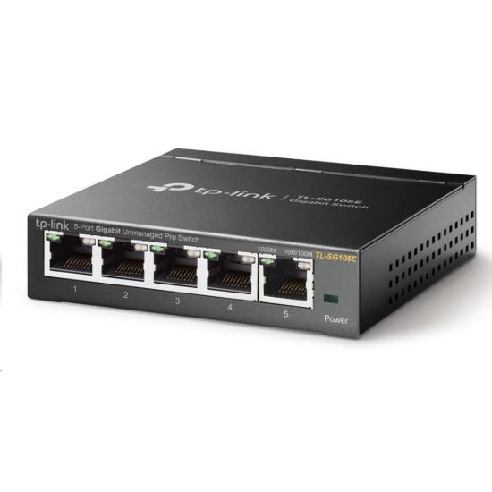 Obrázek TP- Link Easy Smart switch TL- SG105E (5xGbE, fanless)