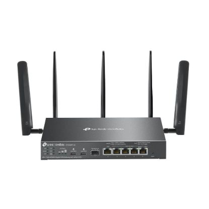 Obrázek TP- Link ER706 WP- 4G OMADA VPN 4G+Cat6 router (AX3000, 1xSFP WAN/ LAN, 1xGbEWAN, 4xGbELAN/ WAN, 4xPoE+, 45 W…