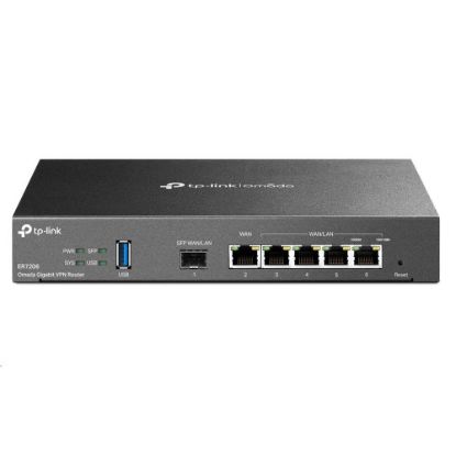 Obrázek TP- Link ER7206 OMADA VPN router (1xSFP LAN/ WAN, 1xGbEWAN, 4xGbELAN, USB3.0)
