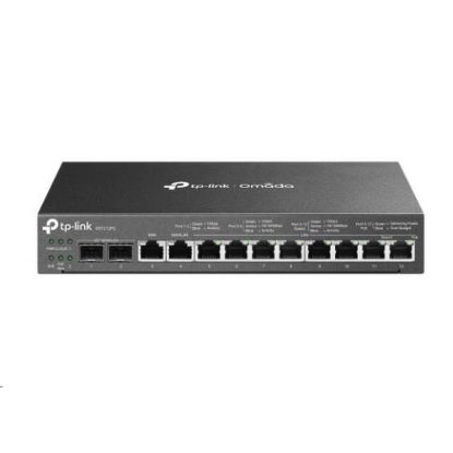 Obrázek TP- Link ER7212PC OMADA 3v1 VPN router (2xSFP WAN/ LAN, 1xGbEWAN, 1xGbELAN/ WAN, 8xGbELAN, 8xPoE+, 110 W, fanless)