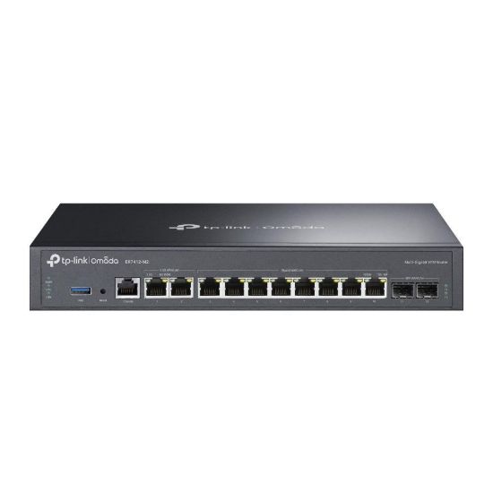Obrázek TP- Link ER7412- M2 OMADA VPN router (2xSFP WAN/ LAN, 2 x 2, 5GbELAN/ WAN, 8xGbELAN, 1xUSB3.0, fanless)