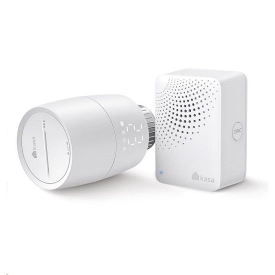 Obrázek TP- LINK Kasa KE100 KIT Matter - Základní sada chytrého termostatického radiátorového ventilu Kasa KE100+KH100