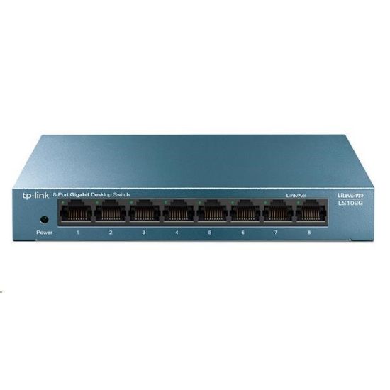 Obrázek TP- Link LiteWave switch LS108G (8xGbE, fanless)