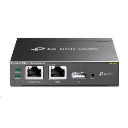 Obrázek TP- Link OC200 Omada Hardware Controller (2 x 100Mb/ s, 1xPoE- in, 1xUSB2.0, 1xmicroUSB)