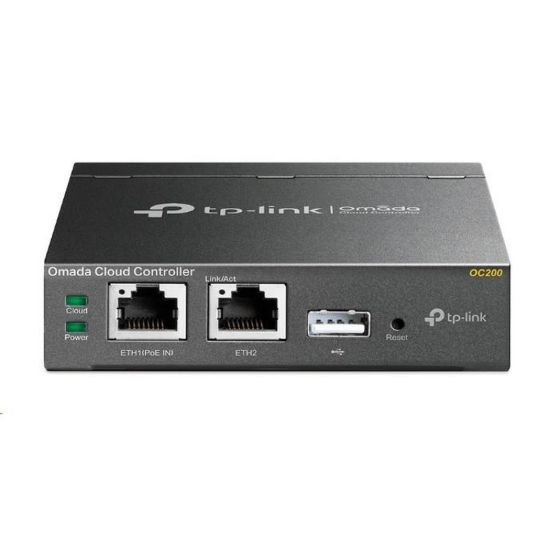 Obrázek TP- Link OC200 Omada Hardware Controller (2 x 100Mb/ s, 1xPoE- in, 1xUSB2.0, 1xmicroUSB)