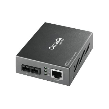 Obrázek TP- Link OMADA MC110CS media konvertor (1 x 100Mb/ s, 1x duplex SC/ UPC, SM, 1310nm, 2km)
