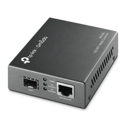 Obrázek TP- Link OMADA MC420L media konvertor (1 x 10GbE, 1xSFP+, MM/ SM, 550nm/ 1310nm, 550m/ 20km)