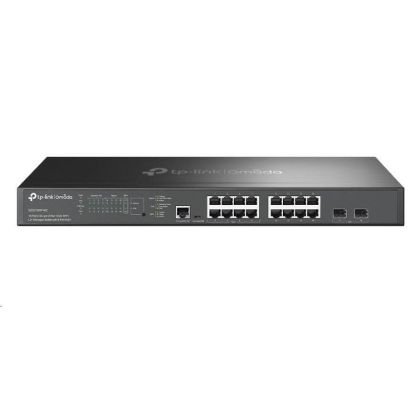 Obrázek TP- Link OMADA switch SG3218XP- M2 (16 x 2, 5GbELAN, 2xSFP+, 8xPoE+, 240 W, 2xConsole)