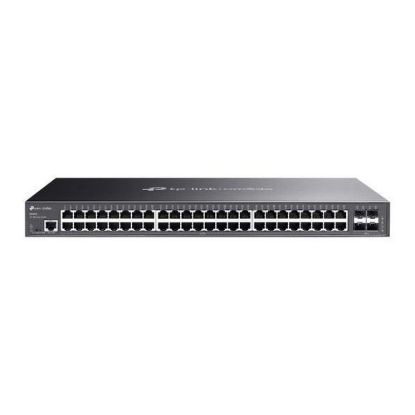 Obrázek TP- Link OMADA switch SG3452 (48xGbE, 4xSFP, 2xConsole, fanless)