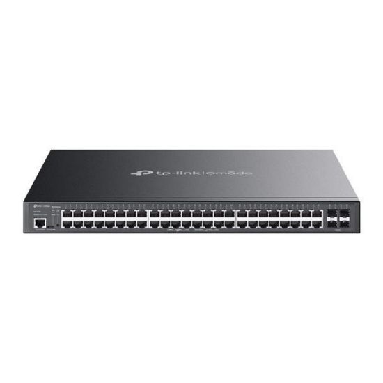 Obrázek TP- Link OMADA switch SG3452P (48xGbE, 4xSFP, 48xPoE+, 384 W, 2xconsole)