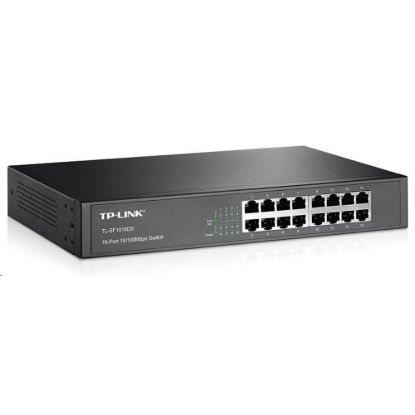 Obrázek TP- Link switch TL- SF1016DS (16 x 100Mb/ s, fanless)