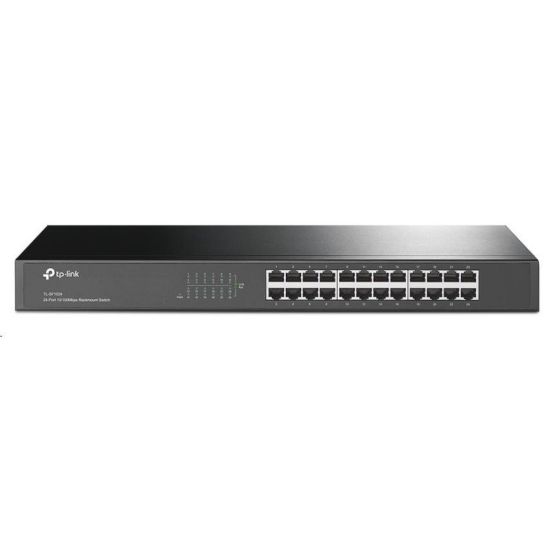 Obrázek TP- Link switch TL- SF1024 (24 x 100Mb/ s, fanless)