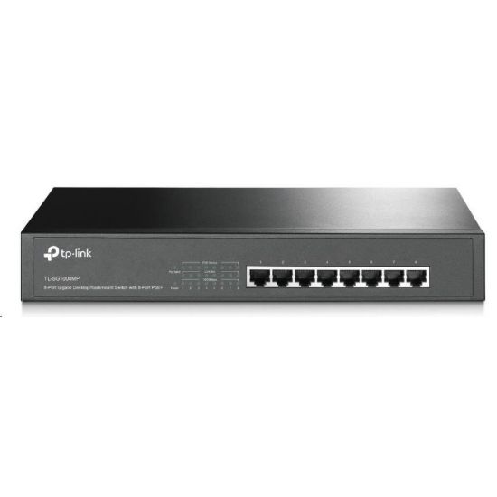 Obrázek TP- Link switch TL- SG1008 (8xGbE, fanless)