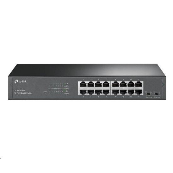 Obrázek TP- Link switch TL- SG1016D (16xGbE, fanless)