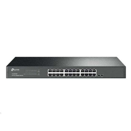 Obrázek TP- Link switch TL- SG1024 (24xGbE, fanless)