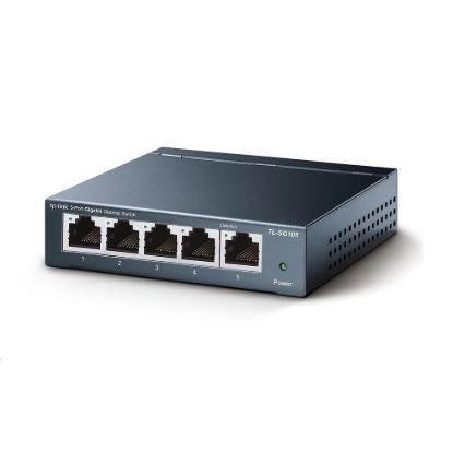 Obrázek TP- Link switch TL- SG105 (5xGbE, fanless)